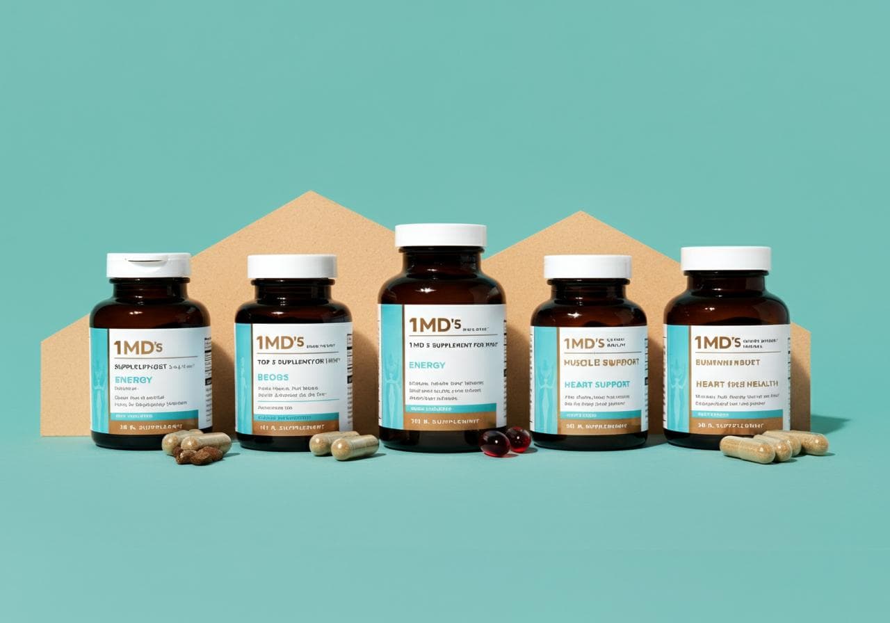 1Mds Top 5 Supplements For Men