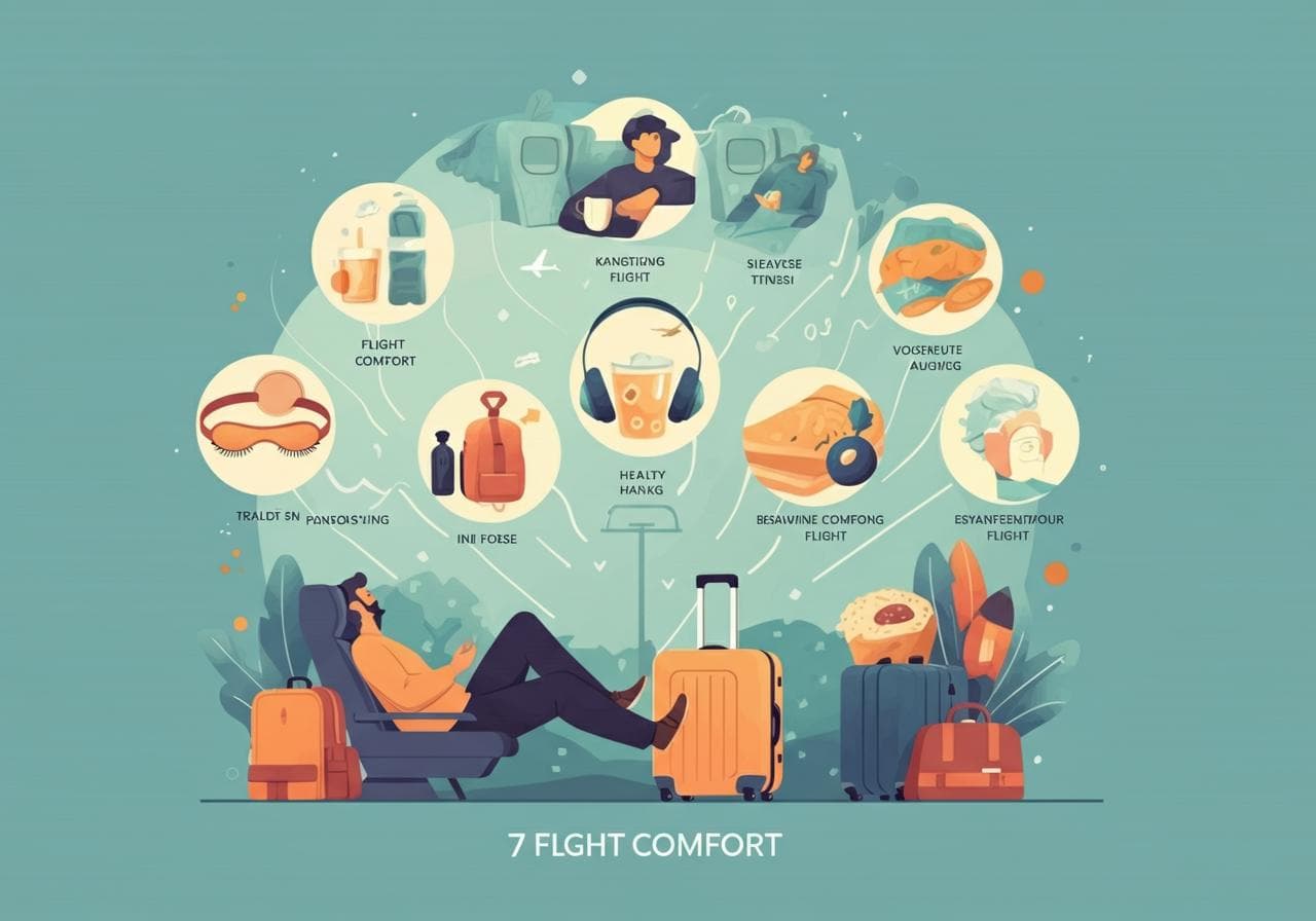 7 Tips To Make Your Flight More Comfortable