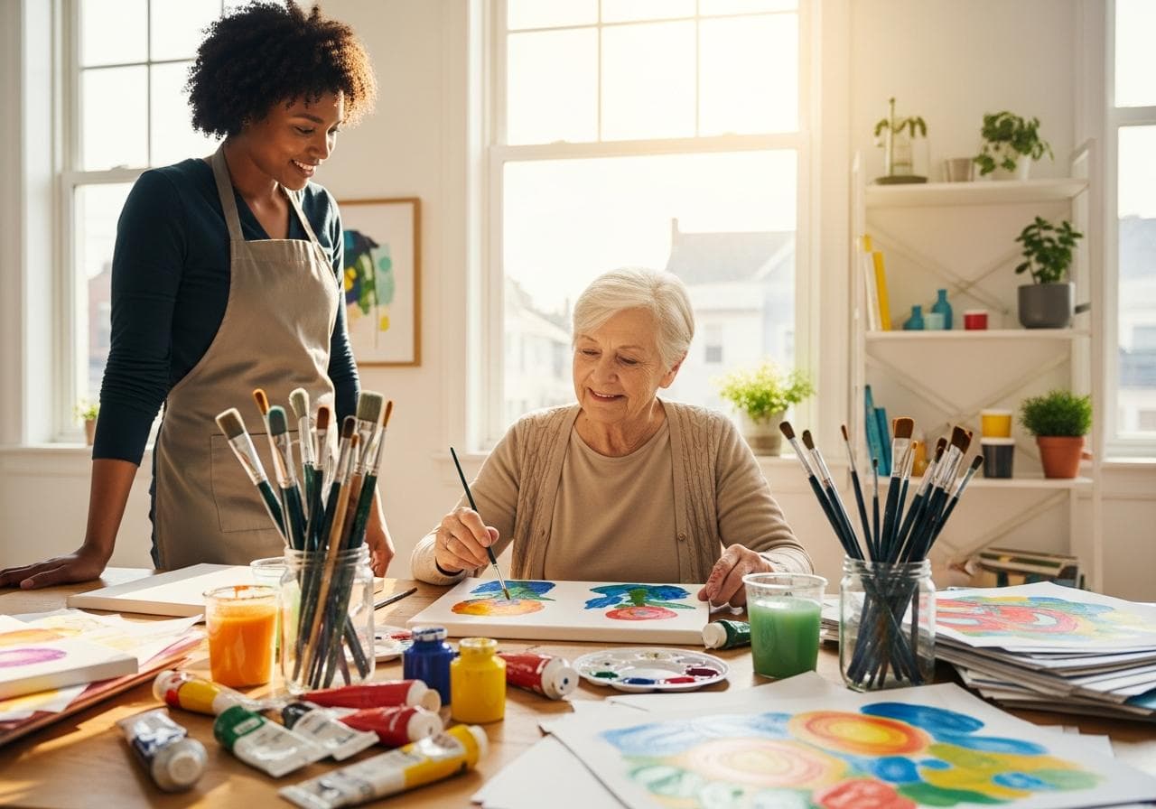 Art Therapy A Seniors Guide