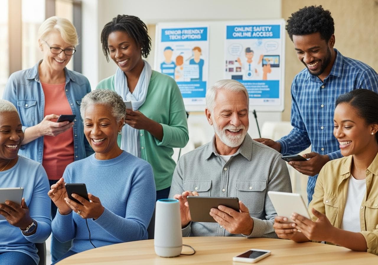 Digital Divide Senior Tech Access