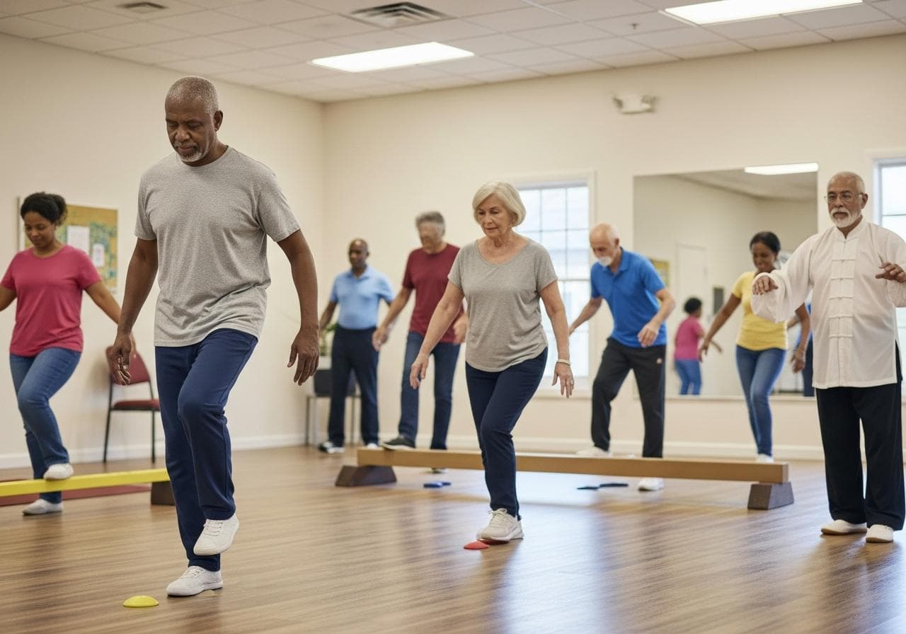 Fall Prevention Exercises For Seniors