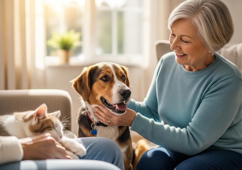Pets And Seniors A Perfect Blend