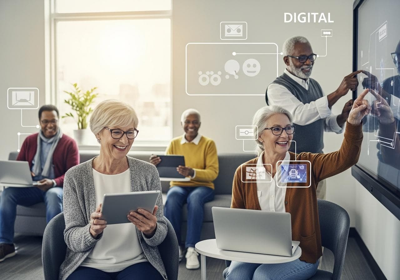 Senior Friendly Online Learning Paths