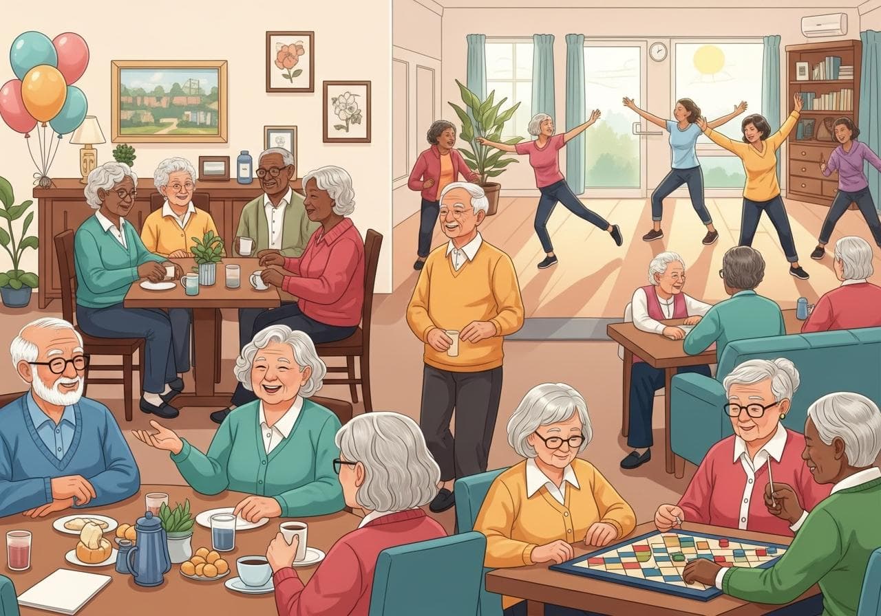 Social Events For Senior Apartments