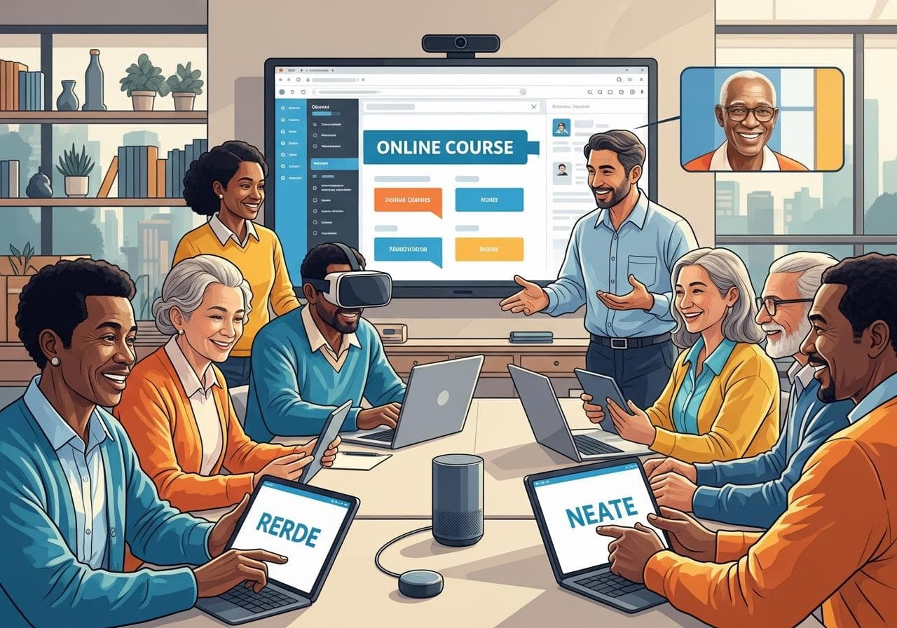 Tech Training For Older Adults