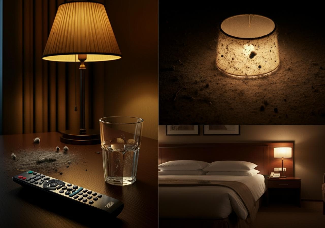 The Germiest Places In Your Hotel Room